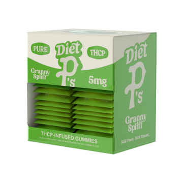 PERFECTLY PURE DIET P'S THC-P GUMMIES 5MG/2CT/30PK