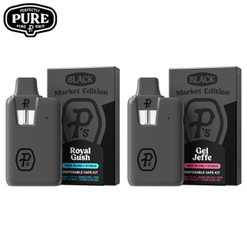 PERFECTLY PURE P'S BLACK MARKET EDITION DISPOSABLE VAPE 1GM/6CT/PK