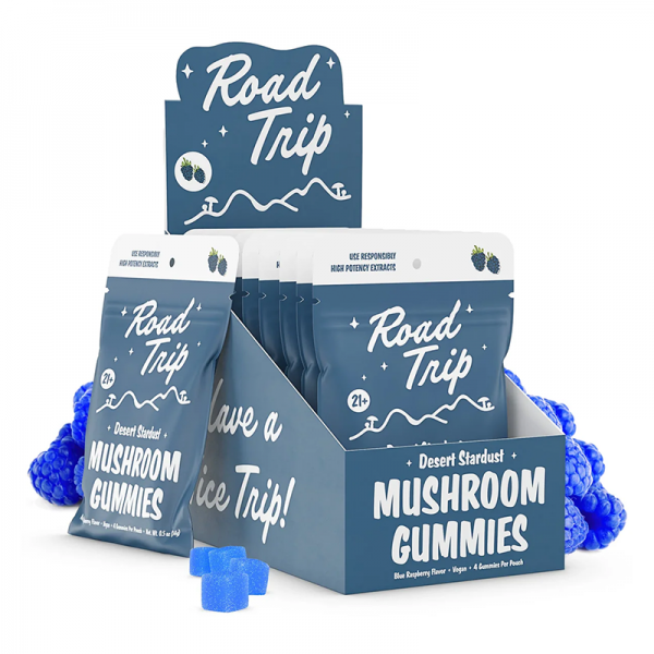 ROAD TRIP DESERT STARDUST MUSHROOM GUMMIES 8CT/10PK