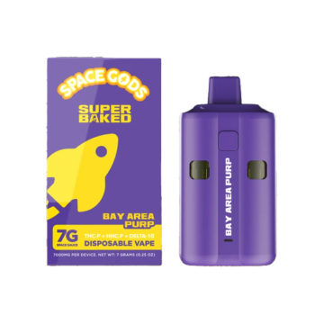 SPACE GODS SUPER BAKED DISPOSABLE VAPE 7GM/5CT/PK