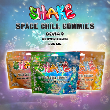 SHAKE D9 SPACE CHILL GUMMIES 800MG/40CT PARTY PACK