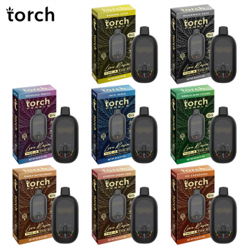 TORCH PEBBLE LIVE RESIN THC-P + THC-A DISPOSABLE VAPE 6GM/5CT/PK