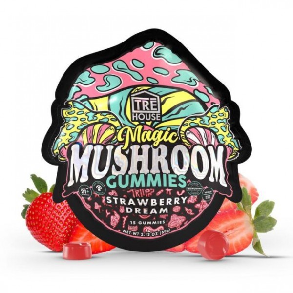 TRE HOUSE MAGIC MUSHROOM GUMMIES 15CT/10PK