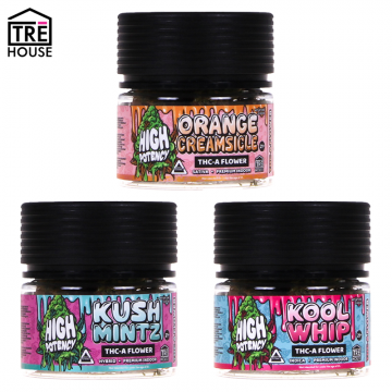 TRE HOUSE THC-A HERB FLOWER 3.5GM/8CT/JAR