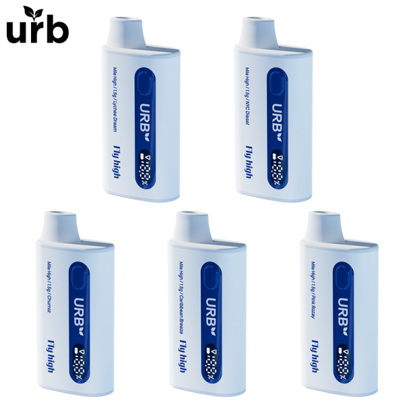 URB MILE HIGH AEROVAPE 420 MAX DISPOSABLE VAPE 1.5ML/6CT/PK