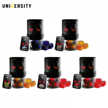 UNIVERSITY LIVE ROSIN THC GUMMIES 1000MG/20CT/JAR