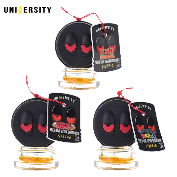 UNIVERSITY DIAMONDS THC-A LIVE RESIN DAB 2GM/JAR