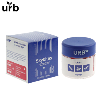 URB SKYBITES MILE HIGH THC-P NANO D9 GUMMIES 50MG/10CT/6PK