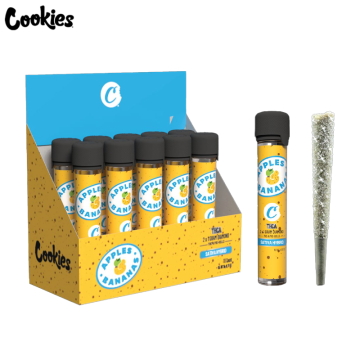 COOKIES THC-A DIAMOND COATED PRE ROLLS 1GM/2CT/10PK