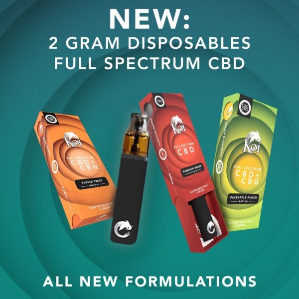 KOI CBD DISPOSABLE VAPE 2GM/10CT/PK