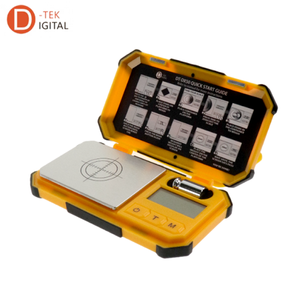 D-TEK DIGITAL DT-DX50 X 0.1G POCKET SCALE - ORANGE