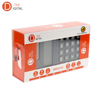 D-TEK DIGITAL DT-CAL200 X 0.1G POCKET SCALE