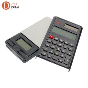 D-TEK DIGITAL DT-CAL1KG X 0.1G POCKET SCALE - BLACK