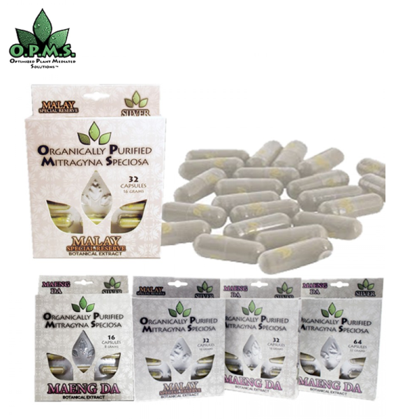 OPMS ® SILVER KRATOM CAPSULES