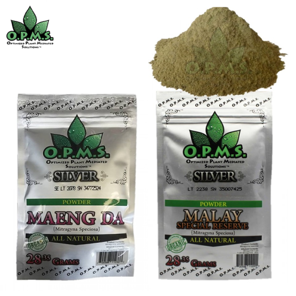 OPMS ® SILVER KRATOM POWDER