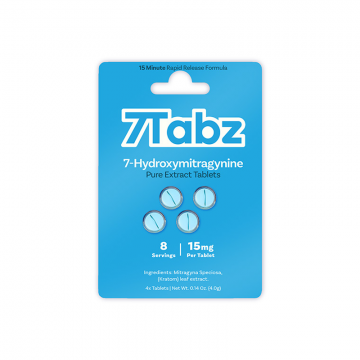 7TABZ HYDROXYMITRAGNINE PURE EXTRACT TABLETS 15MG/4CT/10PK