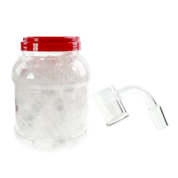 QUARTZ BANGER 14mm MALE  90° 25mm 30CT/JAR