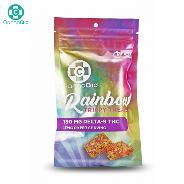 CANNAAID D9 THC RAINBOW TRIPPY TREATS 150MG/10CT/PK