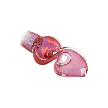 3 IN STRAIGHT GLASS HAND PIPE 5CT/ASSORTED DISPLAY