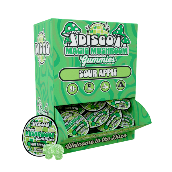 DISCO MAGIC MUSHROOM GUMMIES 2GM/2CT/20PK