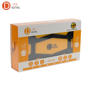 D-TEK DIGITAL DT-DX50 X 0.1G POCKET SCALE - ORANGE