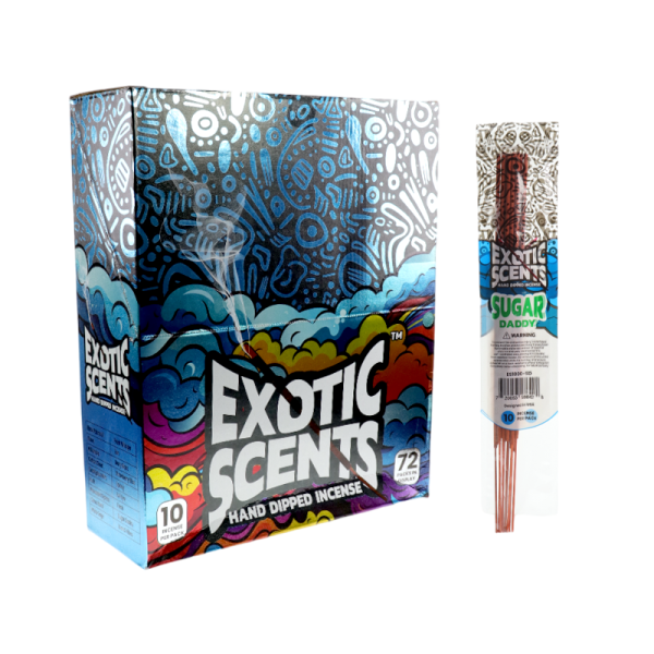 EXOTIC SCENTS HAND DIPPED VARIETY SCENTED INCENSE STICKS