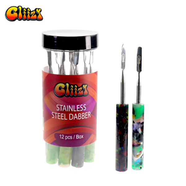 GLIIZY STAINLESS STEEL DABBER 12CT/JAR