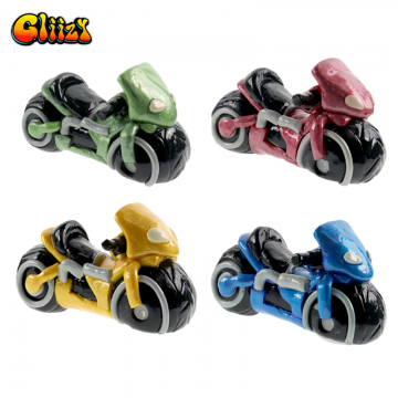 5 IN GLIIZY TOURING BIKE CLAY HAND PIPE 