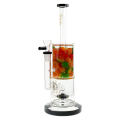 10 IN HIPSTER CITRUS BURST RECYCLER GLASS DAB RIG 