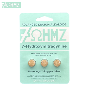 7ΩHMZ 7-HYDROXYMITRAGYNINE TABLETS 14MG/20PK