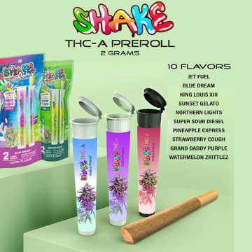 SHAKE EXOTIC THC-A PRE ROLLS 2GM/2CT/10PK