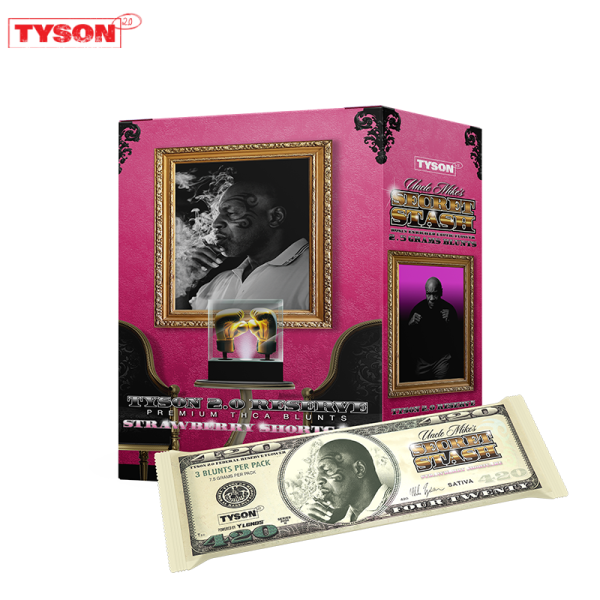 TYSON 2.0 RESERVE THC-A BLUNTS 2.5GM/3CT/10PK