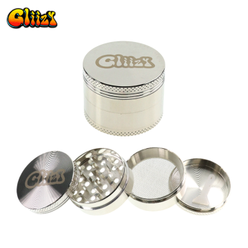 GLIIZY 4-PIECE 50MM ALUMINUM HERB GRINDER 