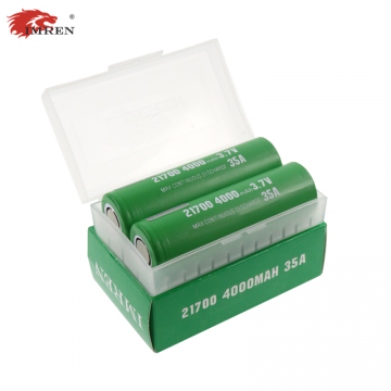 IMREN 21700 4000mAh 3.7V 35A RECHARGEABLE BATTERY 2CT/PK