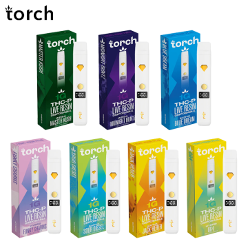 TORCH PREMIUM LIVE RESIN THC-P DISPOSABLE VAPE 1GM/5CT/PK