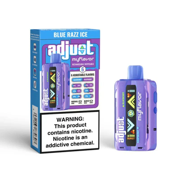 ADJUST MYFLAVOR 40000 PUFFS DISPOSABLE VAPE 5CT/DISPLAY