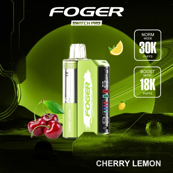 FOGER SWITCH PRO 30000 PUFFS DISPOSABLE VAPE 5CT/DISPLAY