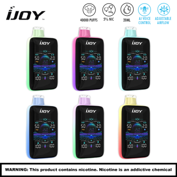 IJOY URANUS MATE 40000 PUFFS AI VOICE CONTROL DISPOSABLE VAPE 5CT/DISPLAY