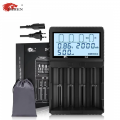 IMREN D4 USB QC SMART 4 BAY BATTERY CHARGER