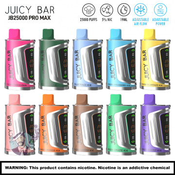 JUICY BAR PRO MAX JB25000 DISPOSABLE VAPE 5CT/DISPLAY