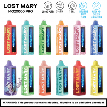 LOST MARY MO20000 PRO DISPOSABLE VAPE 5CT/DISPLAY 