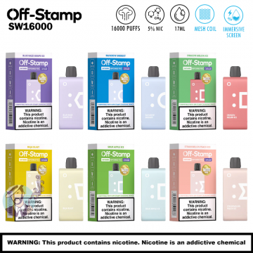 OFF-STAMP SW16000 DISPOSABLE POD 5CT/DISPLAY
