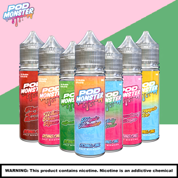 POD MONSTER SALT E-LIQUID 60ML