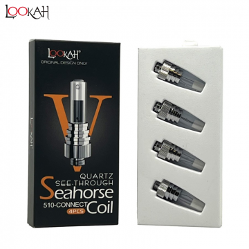 LOOKAH SEAHORSE SEE-THROUGH QUARTZ REPLACEMENT COILS