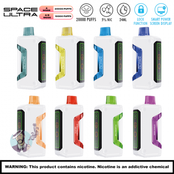 SPACE ULTRA GALAKTA 20000 PUFFS DISPOSABLE VAPE 5CT/DISPLAY