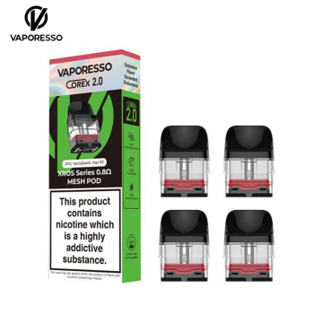 VAPORESSO XROS SERIES COREX 2.0 REPLACEMENT MESH PODS 2ML/4CT/PK