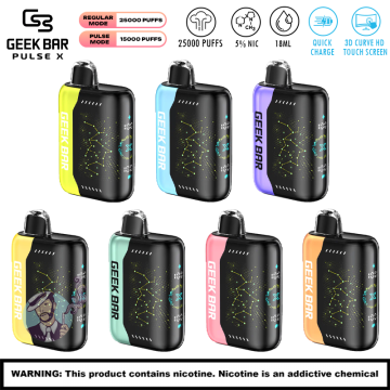 GEEK BAR PULSE X 25000 PUFFS DISPOSABLE VAPE 5CT/DISPLAY (LIMIT-4) 