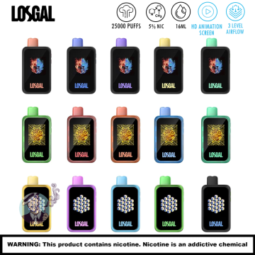 LOSGAL MC25000 DISPOSABLE VAPE 5CT/DISPLAY