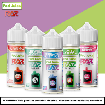 POD JUICE X RAZ SERIES E-LIQUID 100ML