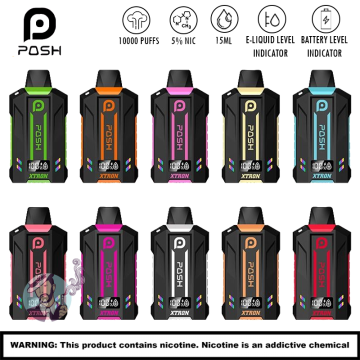 POSH XTRON 10000 PUFFS DISPOSABLE VAPE 5CT/DISPLAY